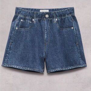 NWT Rag & Bone Miramar Walking Short in Blue Penny Wash